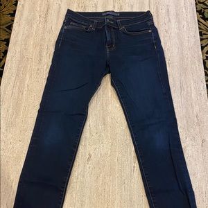 J BRAND skinny jeans. Classic blue.